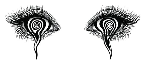 Trippy Things To Draw Black And White