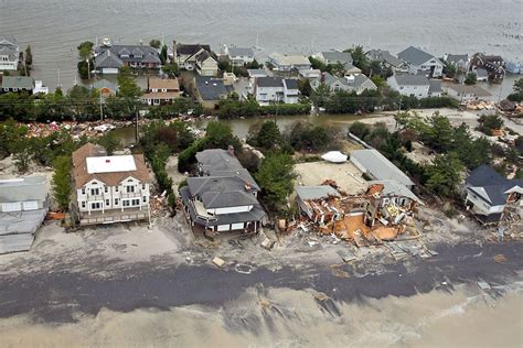 Damage to Mantoloking, New Jersey http://en.wikipedia.org/wiki/Hurricane_Sandy | Sea level rise ...