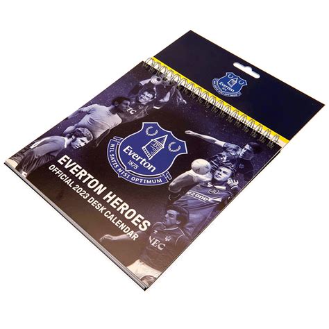 Everton FC Desktop Calendar 2023 | Taylors Merchandise