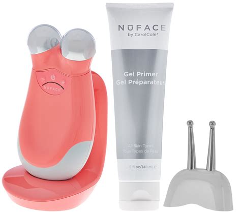 NuFACE Trinity Microcurrent Facial Toning Device w/ELE Attachment ...