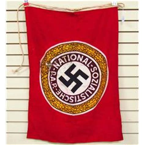 GERMAN NAZI NATIONAL SOCIALIST GERMAN WORKERS PARTY NSDAP BANNER FLAG