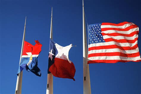 Flags of Dallas Photograph by James Kirkikis - Pixels