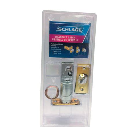 Schlage 40-222 Deadbolt Latch Replacement Assorted Steel Assorted