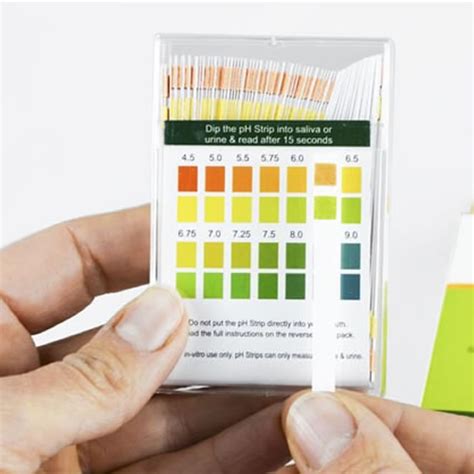 pH Test Strips 4.5 - 9.0 (100 strips) for Urine & Saliva - SimplexHealth