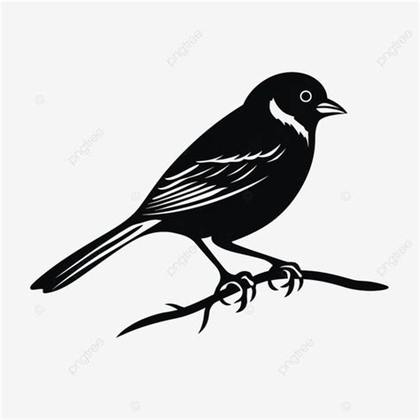 Bird Sparrow Silhouette, Sparrow, Bird, Silhouette PNG Transparent Image and Clipart for Free ...