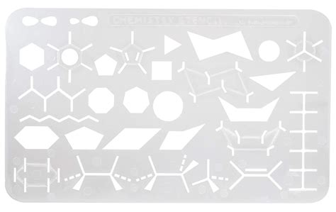 Buy Easyshapes: Chemistry Stencil Drawing & Drafting Template. Online at desertcartUAE