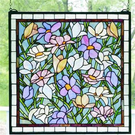 Sugar Magnolia Tiffany Window Panel | All Things Tiffany