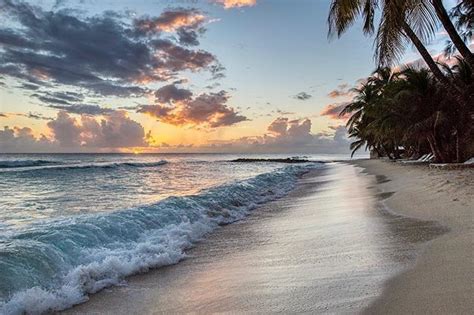 Dover Beach Barbados. My favourite sunset photo of a completely deserted Dover Beach on the ...