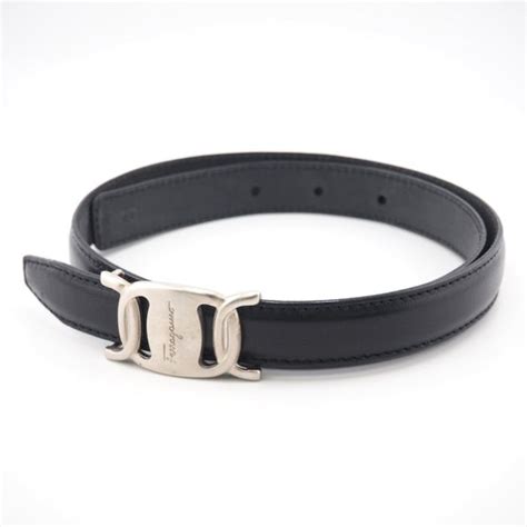 Salvatore Ferragamo Salvatore Ferragamo Logo Belt Black Women's | Grailed