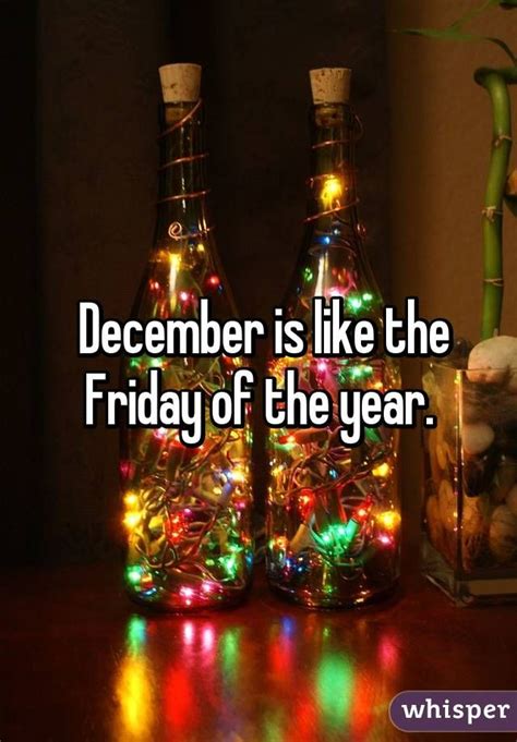 December is like the Friday of the year. | December quotes, Welcome december quotes, Happy ...