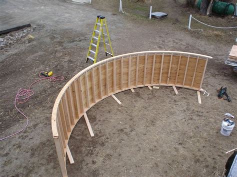 Forms for concrete arch bridge - by fredinmt @ LumberJocks.com ~ woodworking community