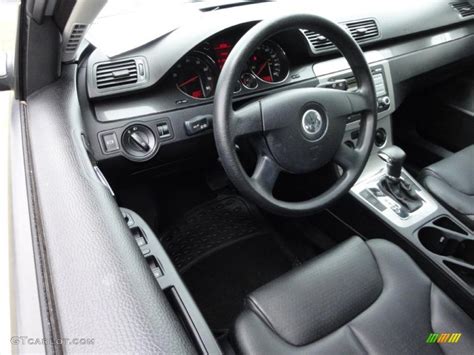 Black Interior 2007 Volkswagen Passat 2.0T Sedan Photo #47721602 | GTCarLot.com