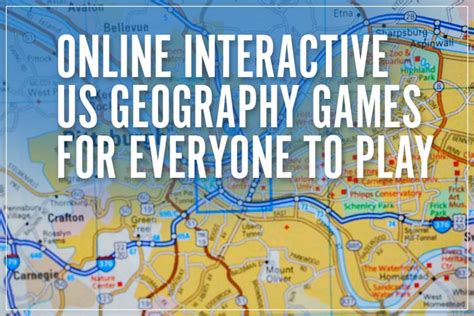 Online Interactive US Geography Games for Everyone to Play