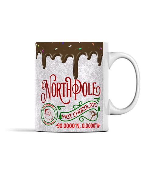 Christmas Mug Hot Cocoa Mug Christmas Gift Christmas Hot Chocolate Mug ...