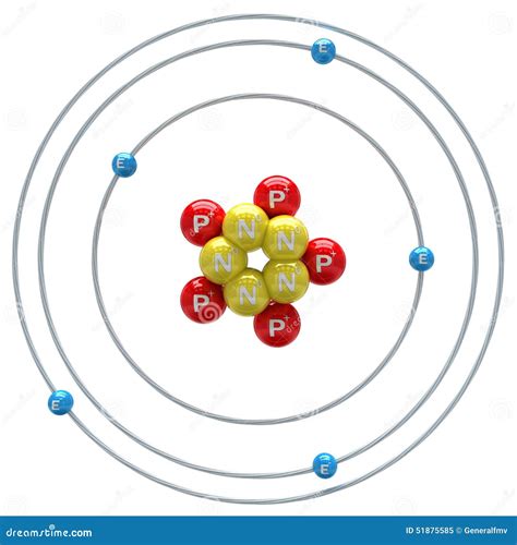 Boron Atom Diagram Labeled