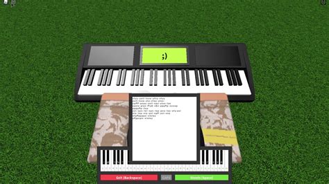 How To Play A Song On The Piano In Roblox