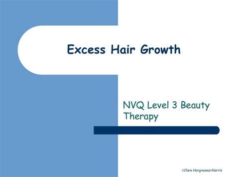 Excess hair growth