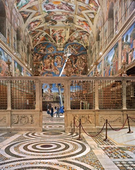 Preserving the Sistine Chapel Is a Never-Ending Task. See Stunning ...