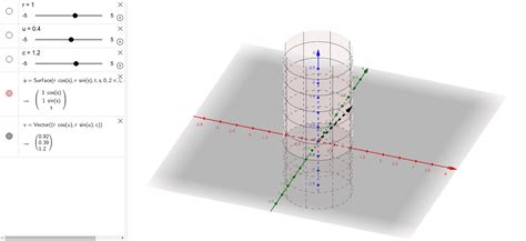 Cylindrical Coordinates – GeoGebra