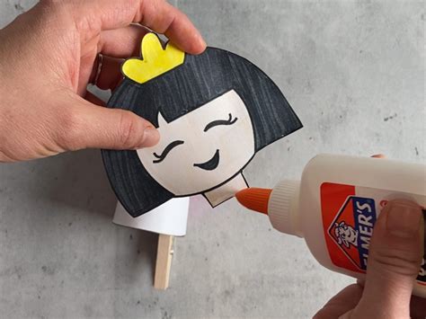 DIY Hinamatsuri Dolls with Free Templates - Raising Veggie Lovers