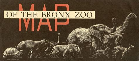 John Schoenherr: Map of the Bronx Zoo