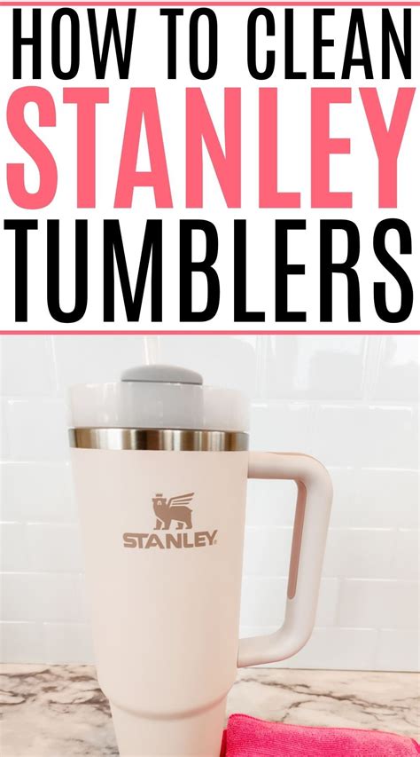 All excited about your new stanley tumbler? Don't forget to clean it well to keep away mold and ...