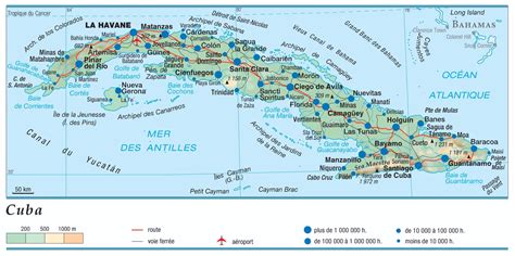 Cuba Carte Politique