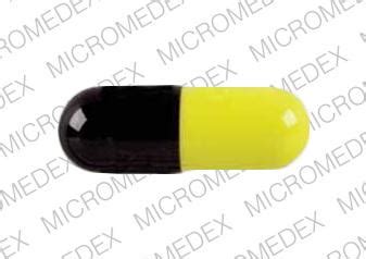 Macrobid Norwich Eaton Pill Black & Yellow Capsule/Oblong - Pill Identifier