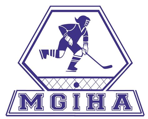 MAINE GIRLS ICE HOCKEY ASSOC. logo design. | Ice hockey, Logo design ...