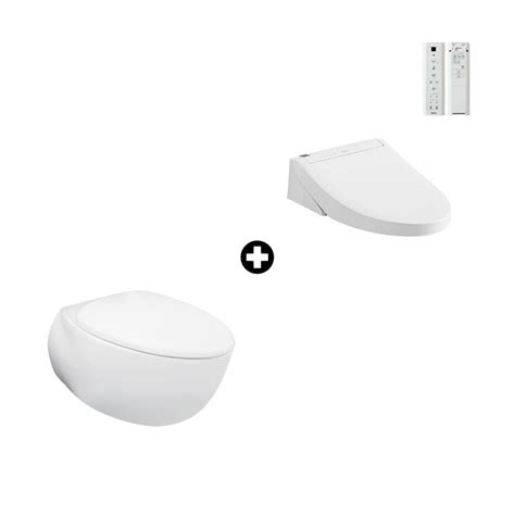 TOTO Wall Hung Toilet w/ WASHLET - CW812RJT2 | W. Atelier