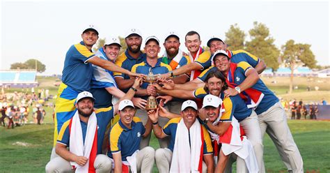 Golf: Europe stave off valiant USA fightback to regain Ryder Cup in Rome