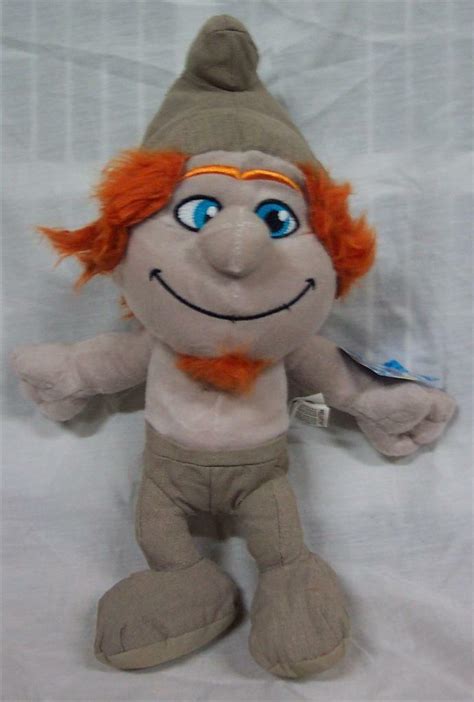 SMURFS 2 HACKUS BAD GUY SMURF 14" Plush STUFFED ANIMAL Toy NEW w/ TAG GRAY EVIL - TV & Movie ...