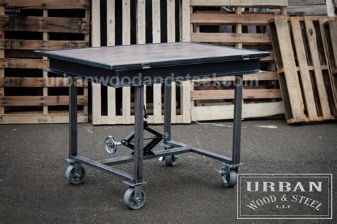 Industrial Adjustable Drafting Table