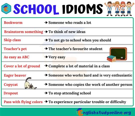 Idioms Worksheet For Class 6