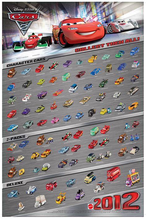 Mattel Disney Pixar CARS 2 Diecast: New International Poster | Take ...