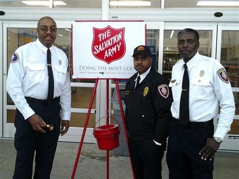 Shreveport Firefighters Become Salvation Army Bell Ringers for a Day