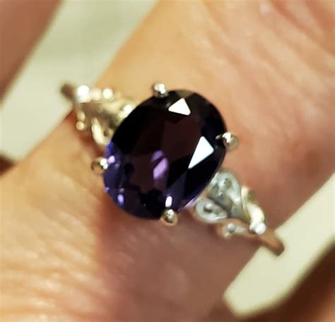 Alexandrite Color Change Ring Watch Whole Video for Colors - Etsy