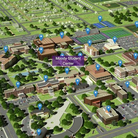 Hardin Simmons University Campus Map - Printable Maps Online