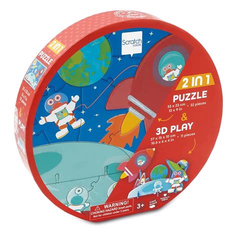 Scratch Europe - Play Puzzle - 3D Space - Clever Bambinos