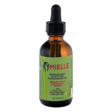 Mielle® 2 oz. Scalp & Hair Strengthening Oil in Rosemary Mint | Bed ...