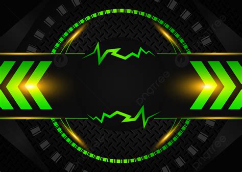 Game Abstract Green Luminous Line Background, Abstract, Game ...