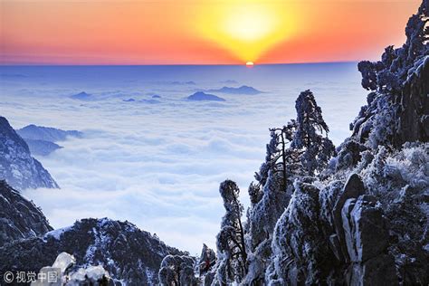 Magnificent snow scenery on Huangshan Mountain - Chinadaily.com.cn