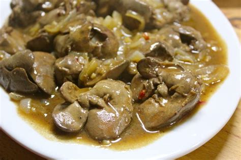 Market Manila - Sauteed Chicken Livers with Lechon “Gravy”… - Chicken/Fowl