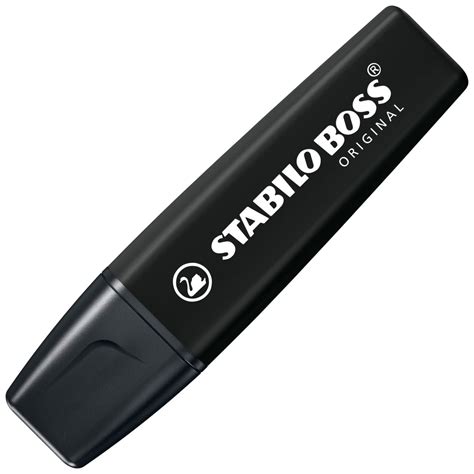 STABILO BOSS ORIGINAL Marker in the color black | STABILO