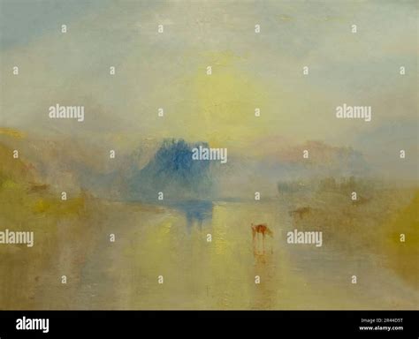 Norham Castle, Sunrise, JMW Turner, circa 1845 Stock Photo - Alamy