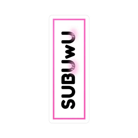 Subuwu Vinyl Decals - Etsy