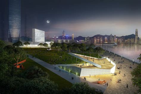 West Kowloon Cultural District M+ Arts Pavilion by Public Landscape ...