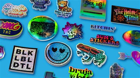 Holographic Stickers | StickerBros