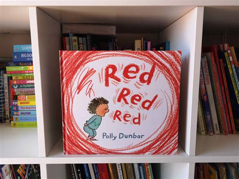 Children's Book Review: Red Red Red - Me, him, the dog and a baby!