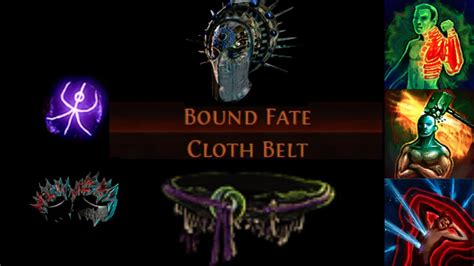 Bound Fate Belt Theorycrafting PoE 3.22 Unique Belt - YouTube